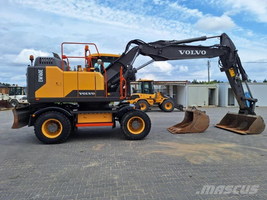 Volvo EW 160 E Pyöräkaivukoneet