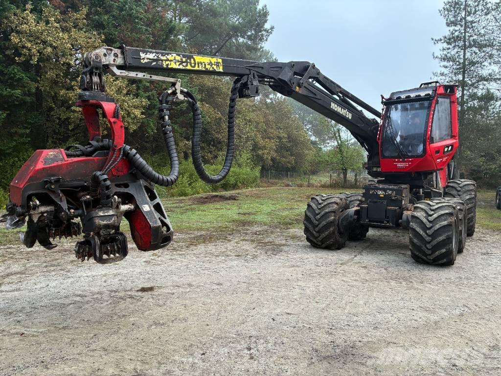 Komatsu 901 Harvesterit