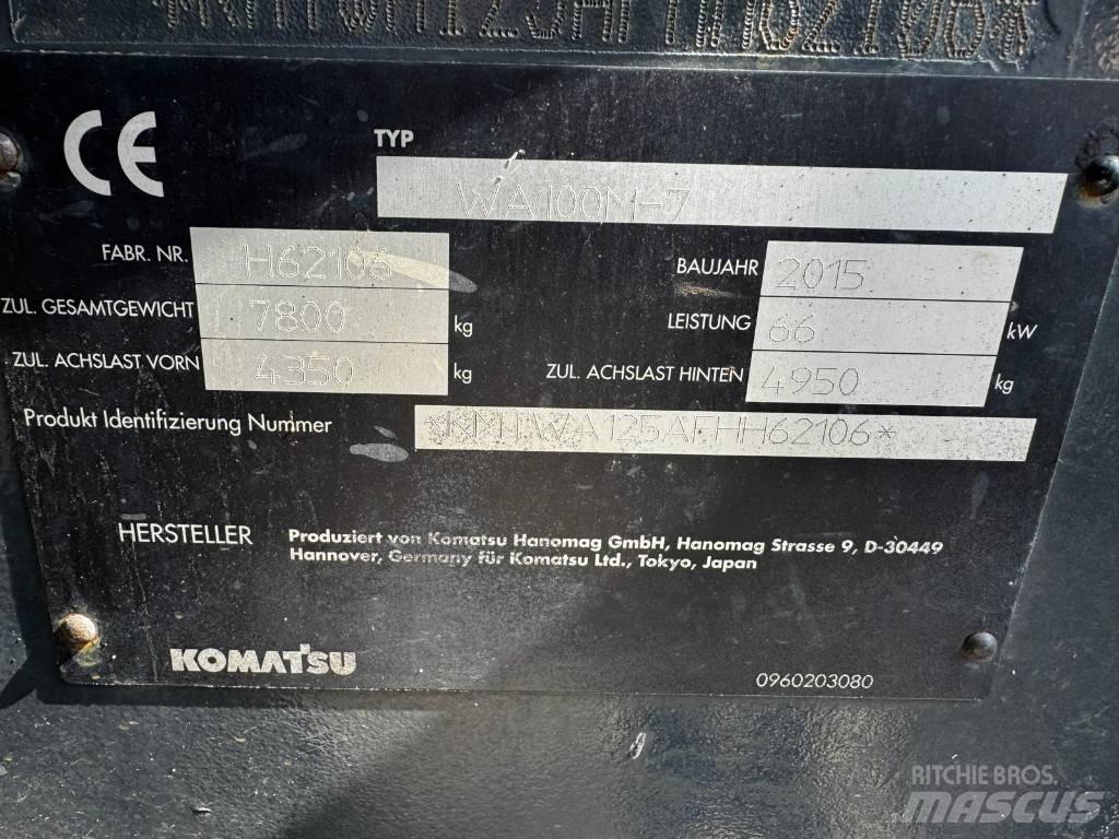 Komatsu WA100M-7 Pyöräkuormaajat