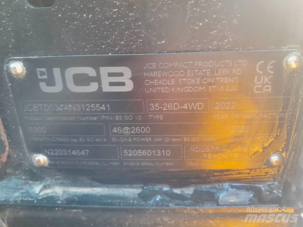 JCB 35-26D 4WD Dieseltrukit