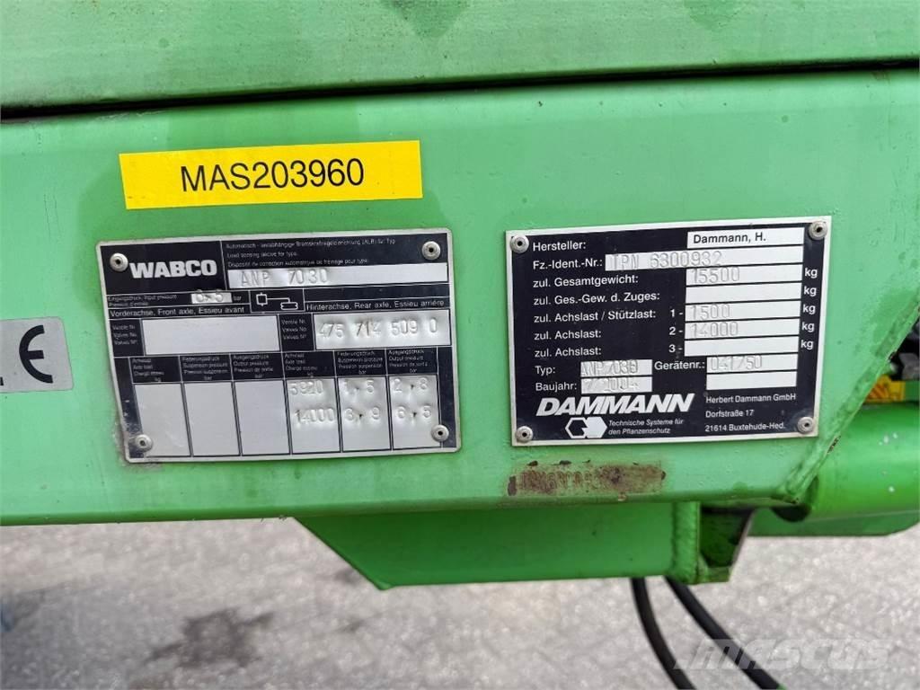 Dammann ANP 7030 Hinattavat ruiskut