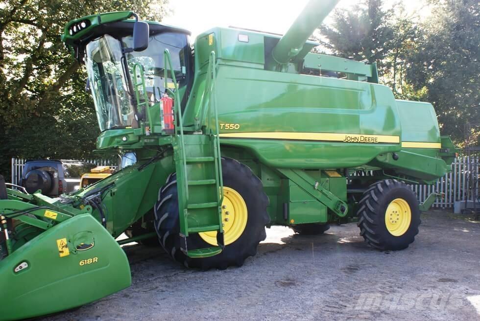 John Deere T 550 Leikkuupuimurit