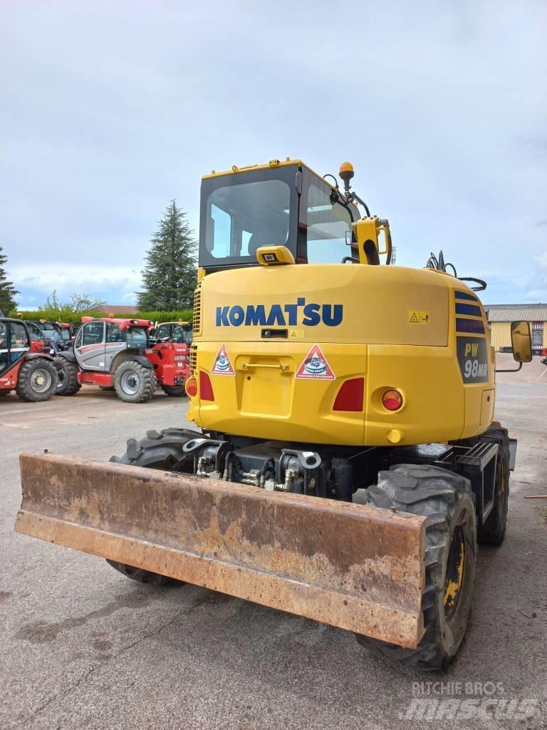 Komatsu PW 98 MR Pyöräkaivukoneet
