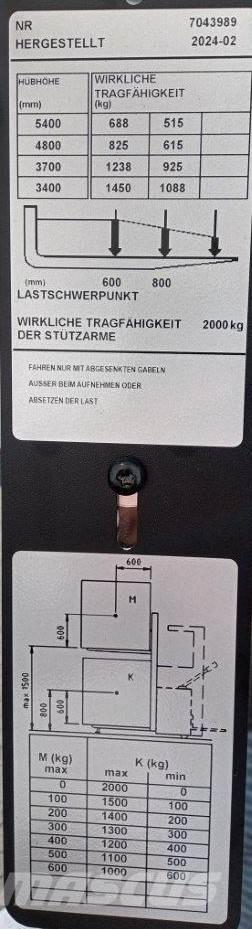 Toyota BT SWE145L Käyden ajettavat pinoamistrukit