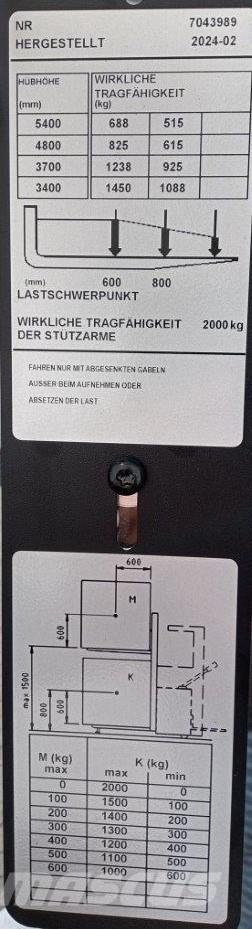 Toyota BT SWE145L Ajettavat pinoamisvaunut