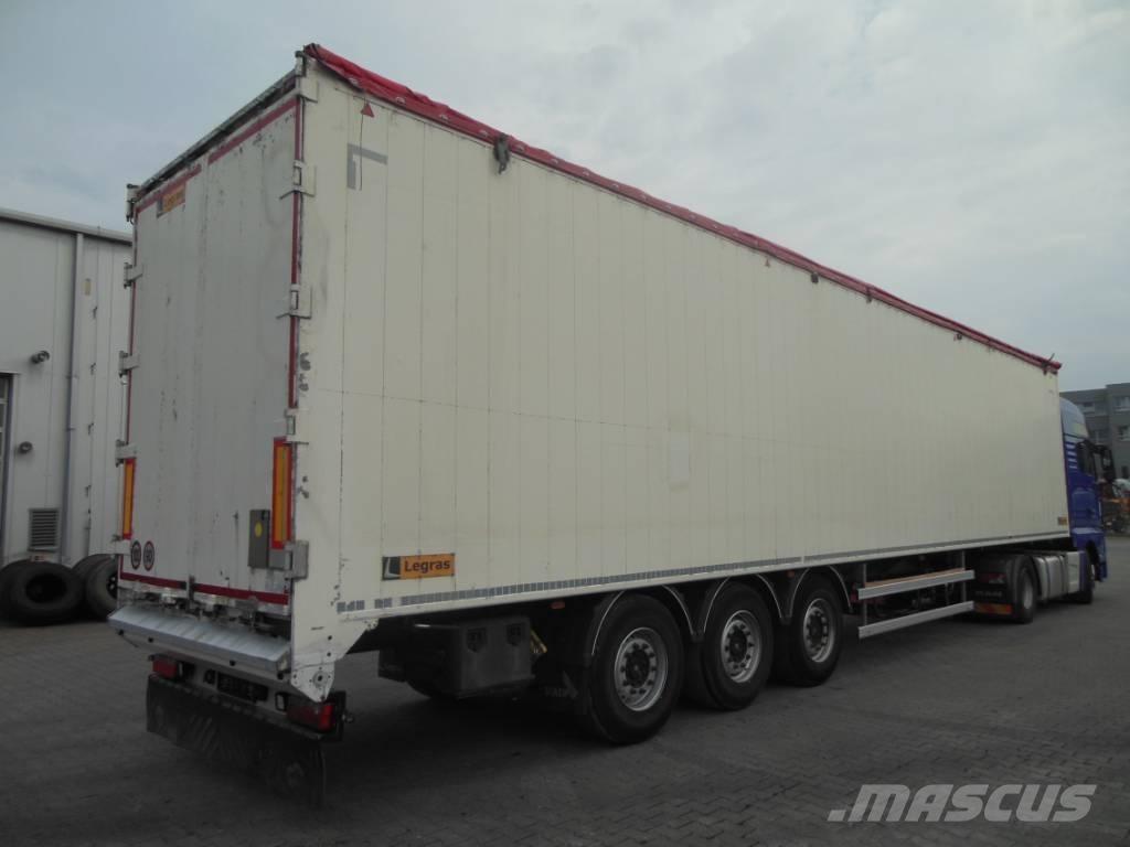 Legras SBS 2220, 95m3 Walking floor-puoliperävaunut