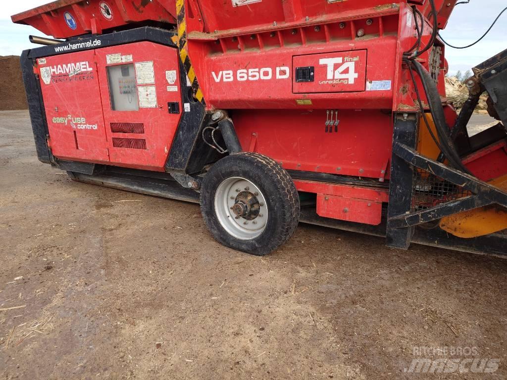 Hammel VB 650 D Jätteen silppurit