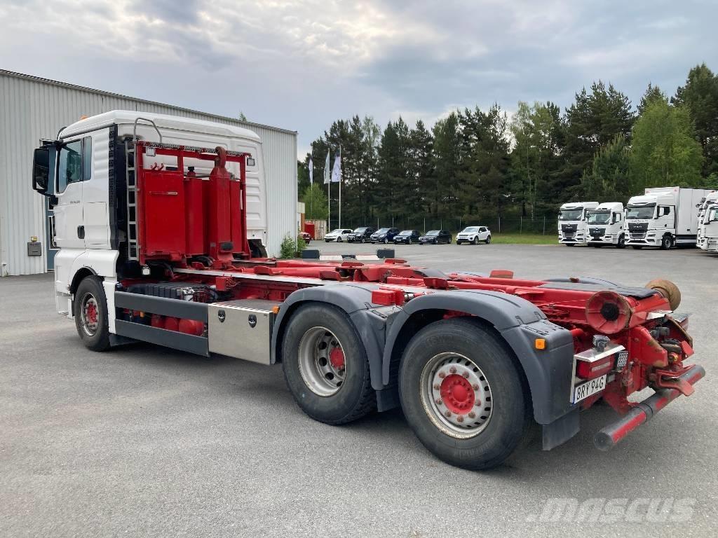 MAN TGX 26.500 6X2 Koukkulava kuorma-autot