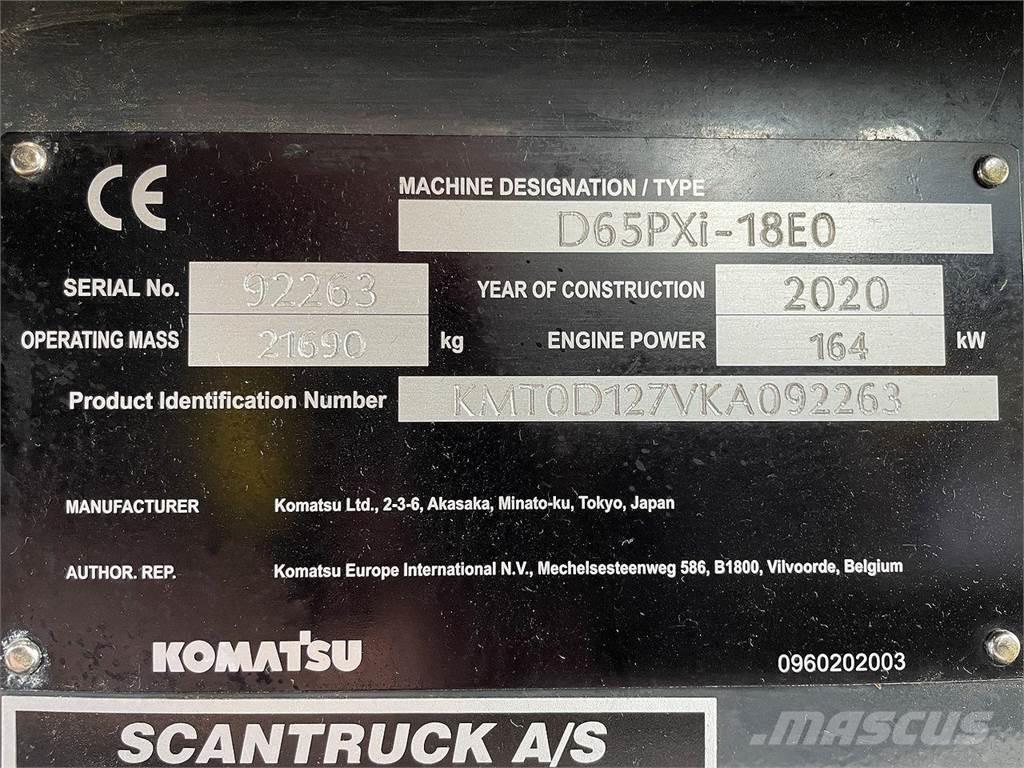 Komatsu D65PXI-18 Telaketjupuskutraktorit