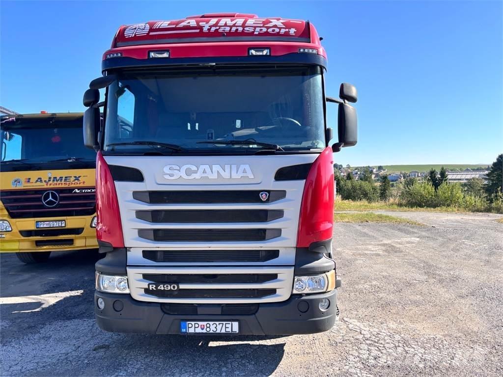 Scania R 490 Vetopöytäautot