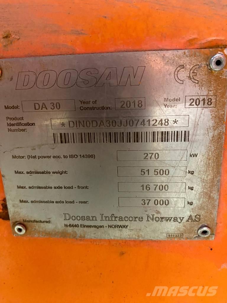 Doosan DA 30 Dumpperit