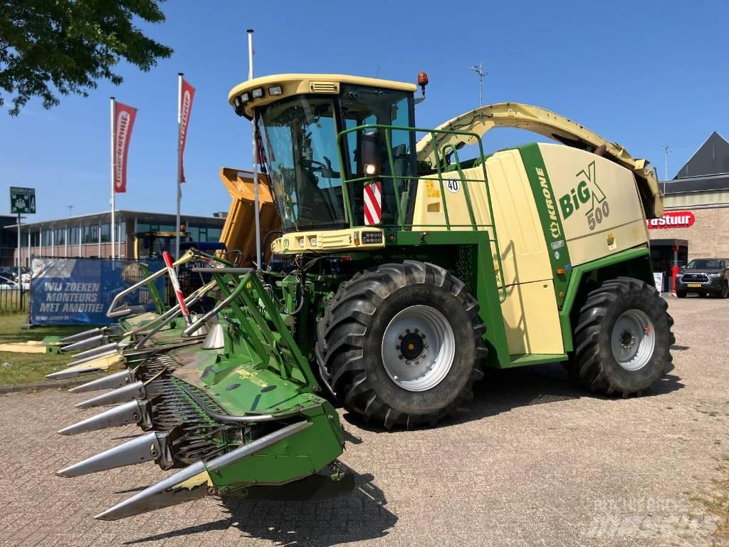 Krone Big X 500 Ajosilppurit