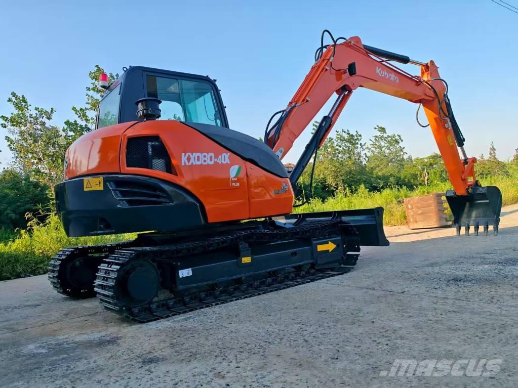 Kubota KX 080-4 Telakaivukoneet