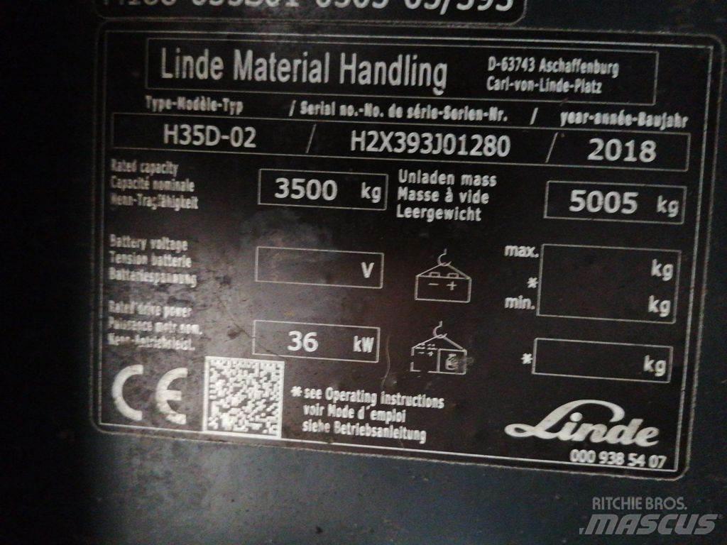 Linde H35D-02 Dieseltrukit
