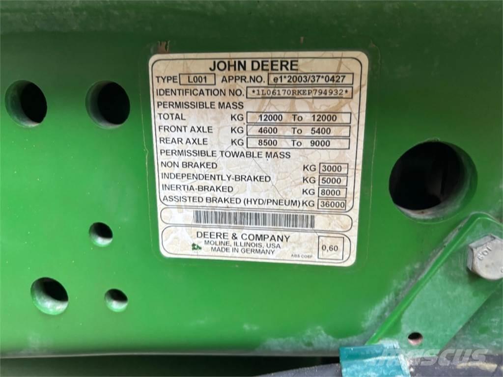 John Deere 6170R Traktorit