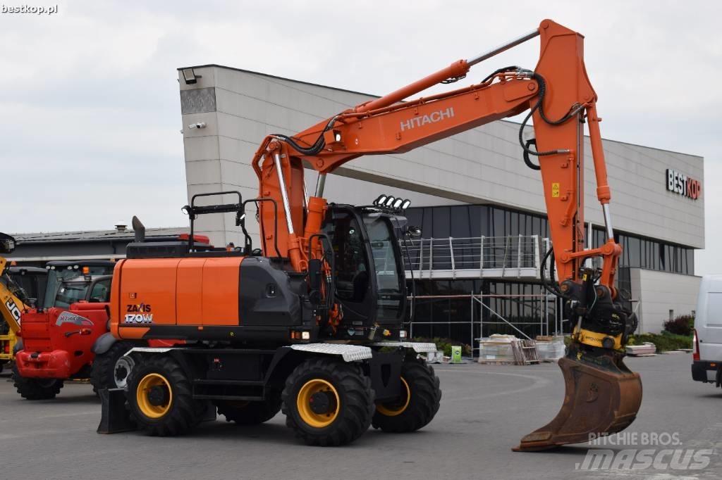Hitachi ZX170 W-6 Pyöräkaivukoneet