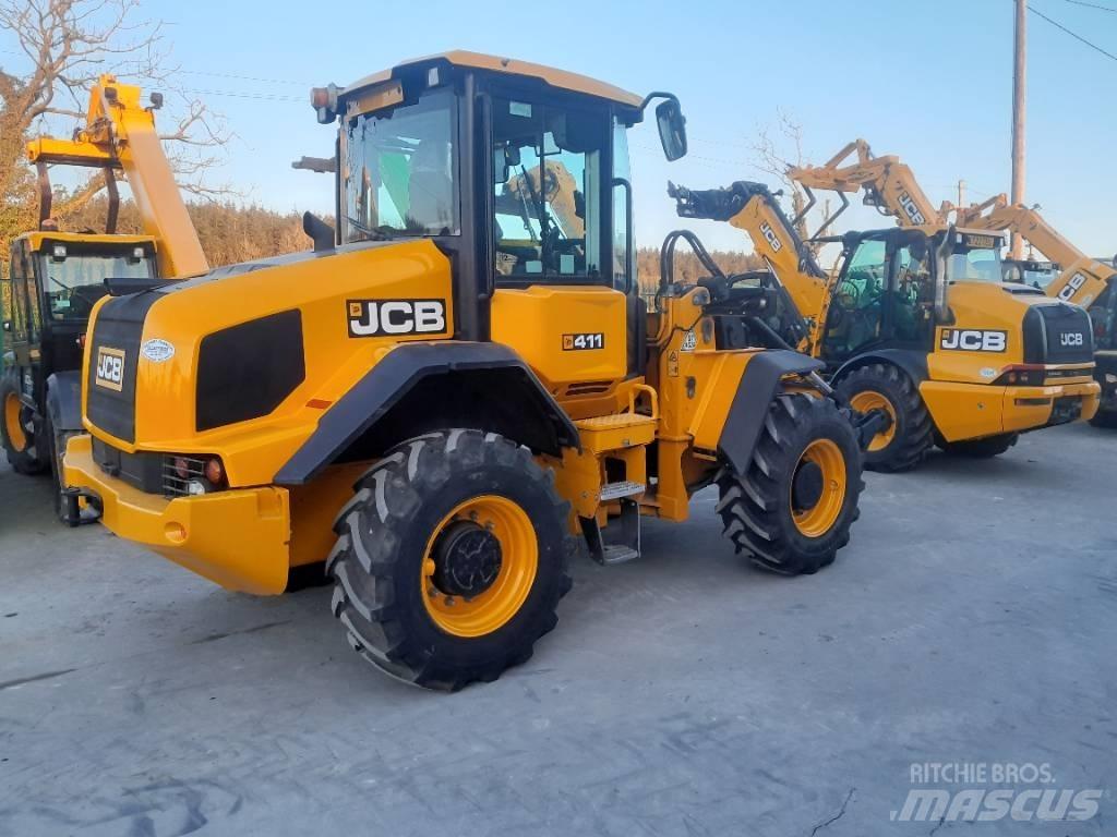 JCB 411 Pyöräkuormaajat