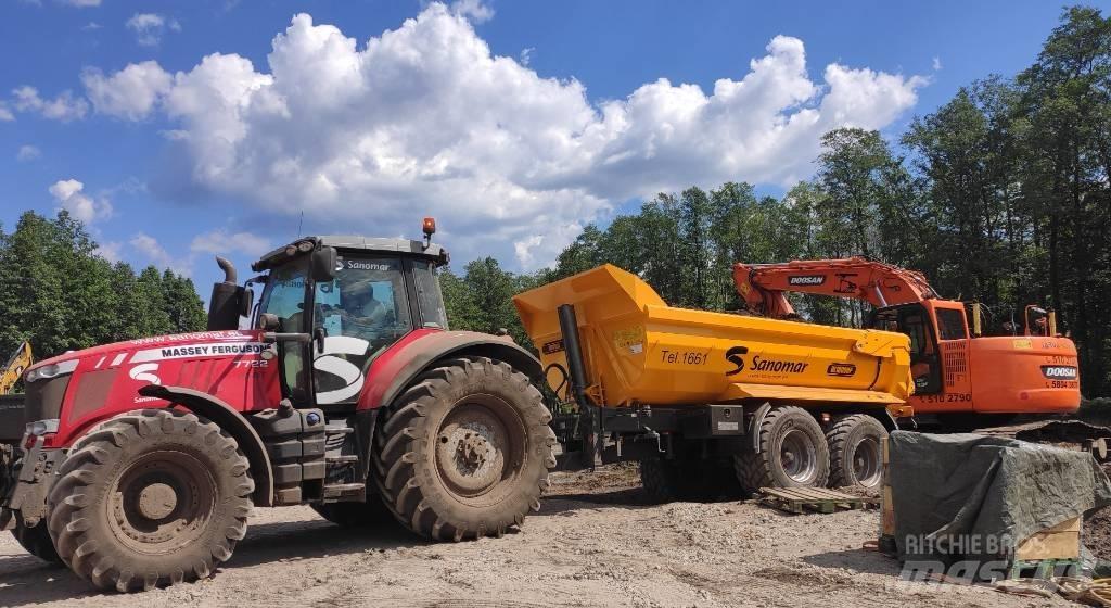 Stronga DL1000HP Maansiirtoperävaunut