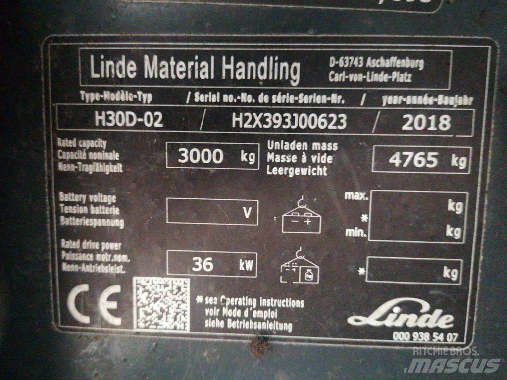 Linde H30D-02 Dieseltrukit