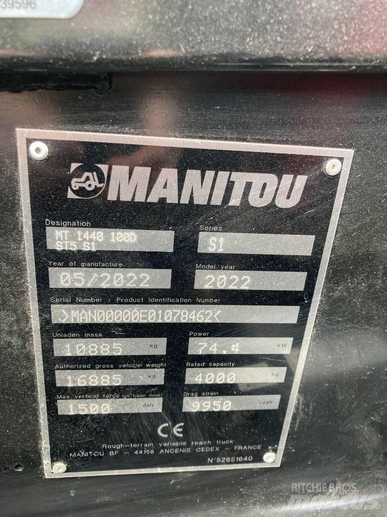 Manitou MT 1440 Kurottajat