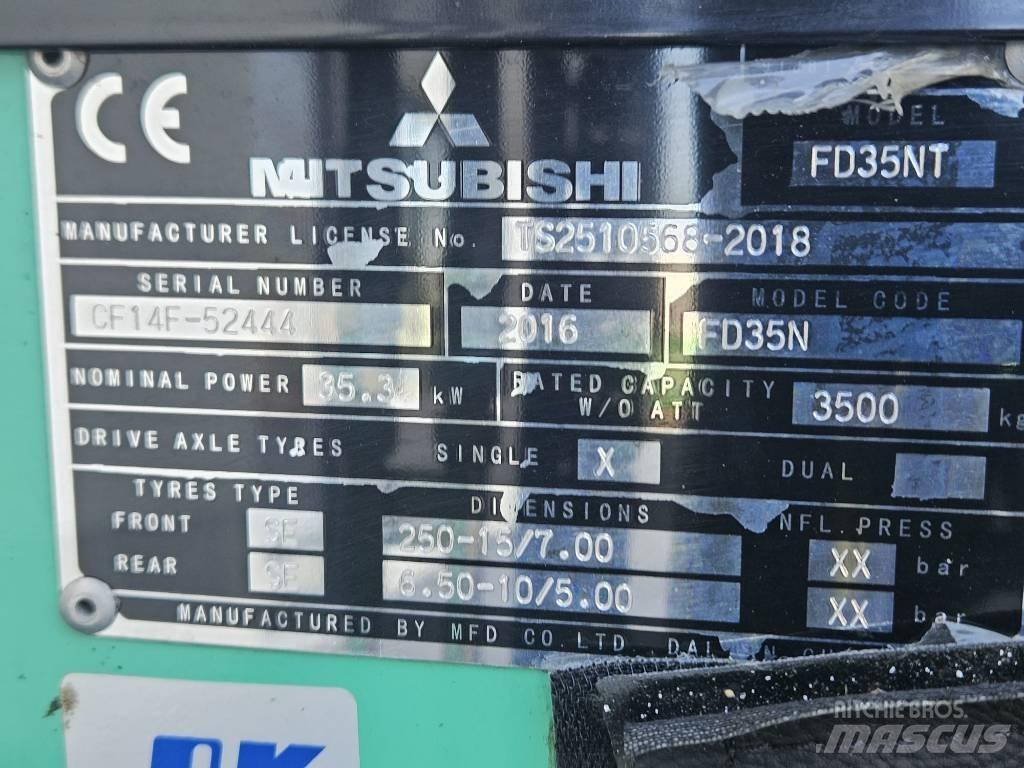 Mitsubishi FD35N Dieseltrukit