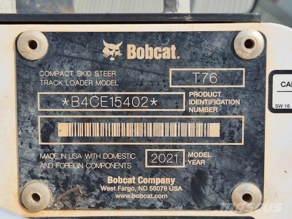 Bobcat T 76 Liukuohjatut kuormaajat