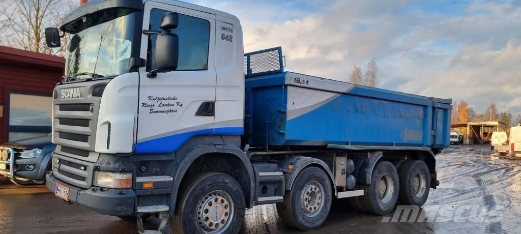 Scania R 480 8x4 Nostovarsi-vaihtolavakuorma-autot