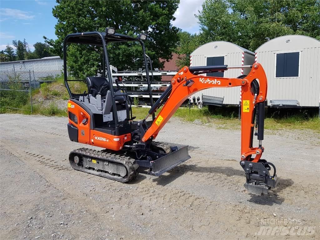 Kubota KX016-4 Minikaivukoneet < 7t