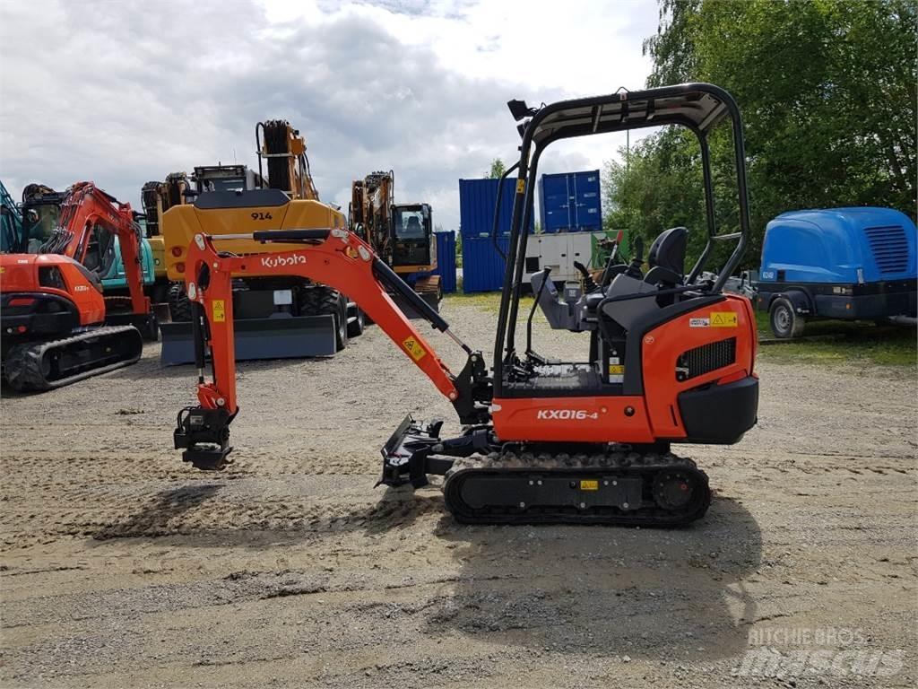 Kubota KX016-4 Minikaivukoneet < 7t