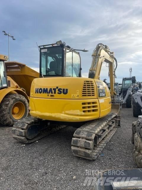 Komatsu PC80MR Kurottajat