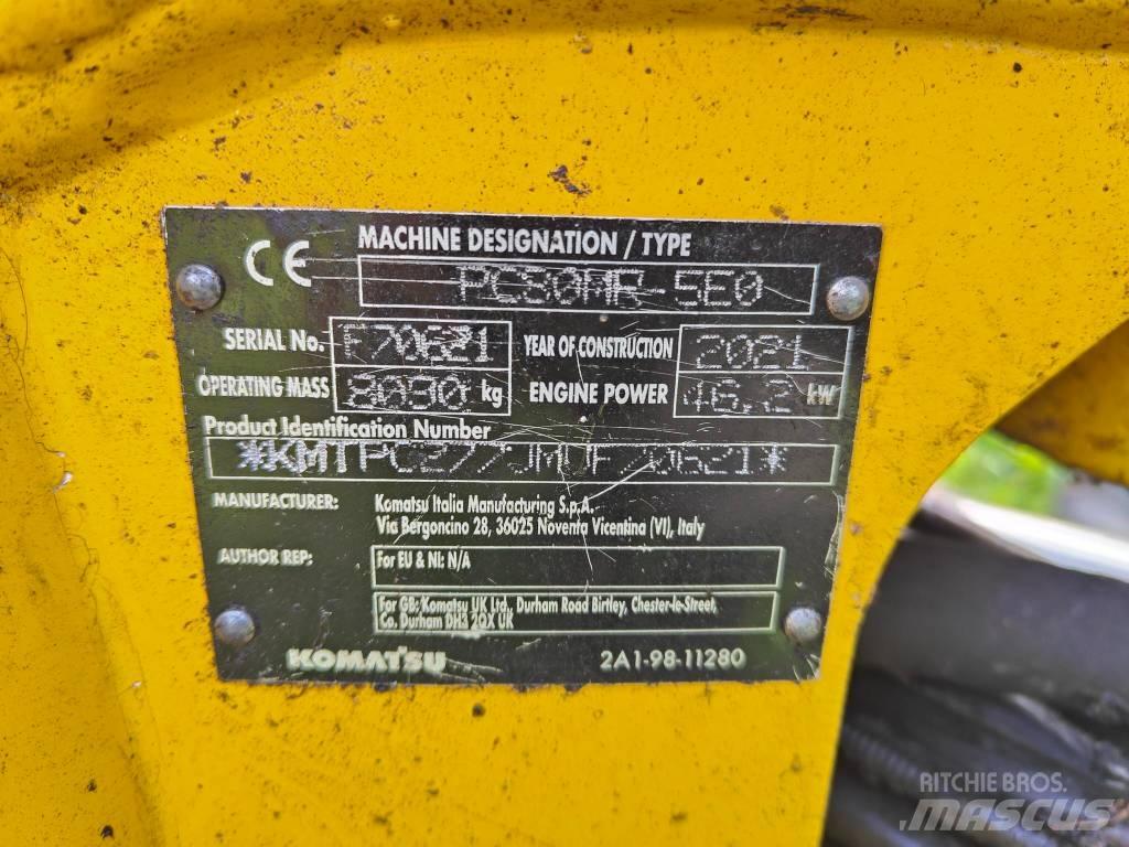 Komatsu PC 80 MR-5 Midikaivukoneet 7t - 12t