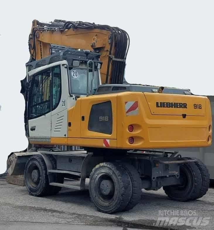 Liebherr A 918 Litr. Pyöräkaivukoneet