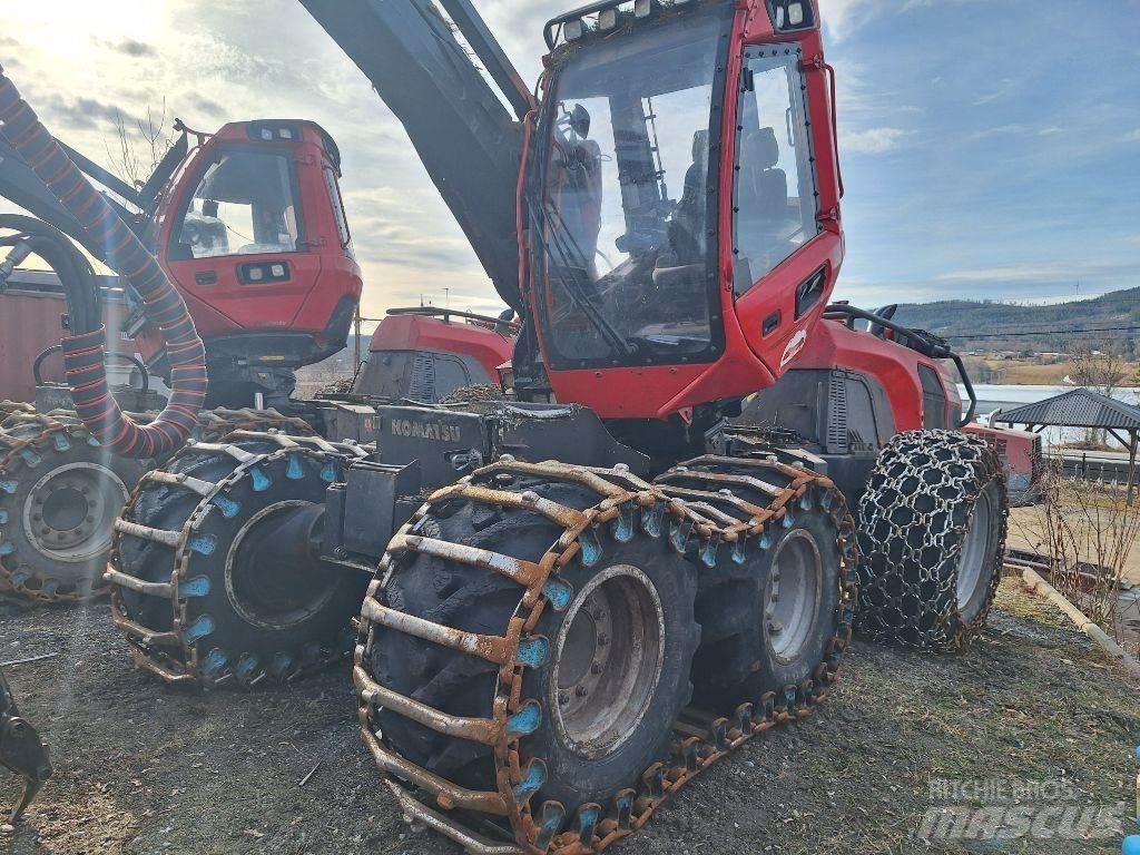 Komatsu 901 Harvesterit