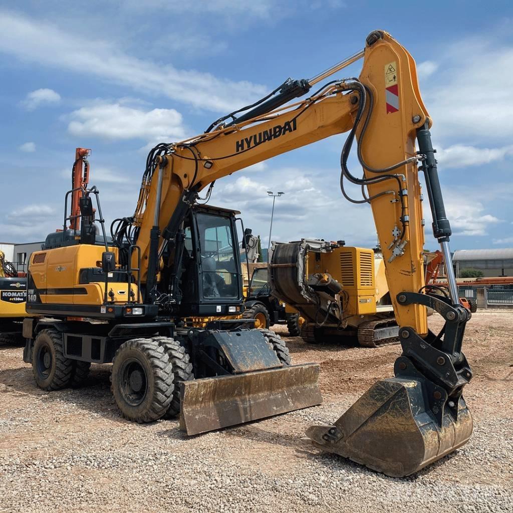 Hyundai HW140 Pyöräkaivukoneet