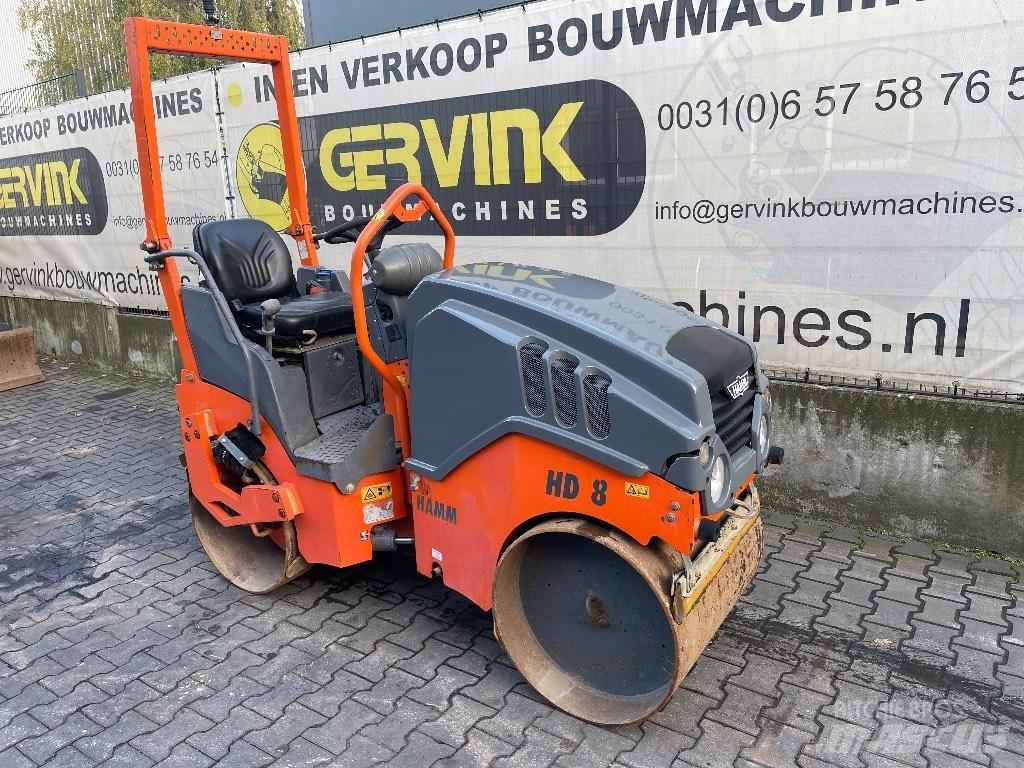 Hamm HD 8 VV Tandemjyrät