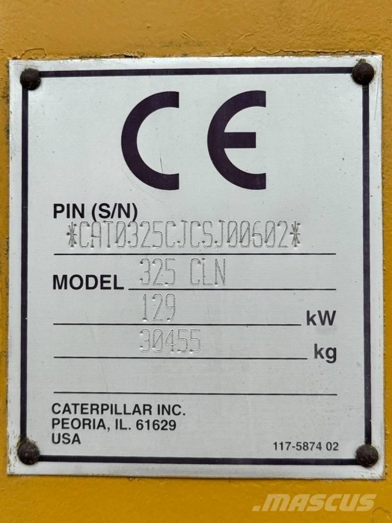 CAT 325CLN LR Pitkävartiset kaivinkoneet