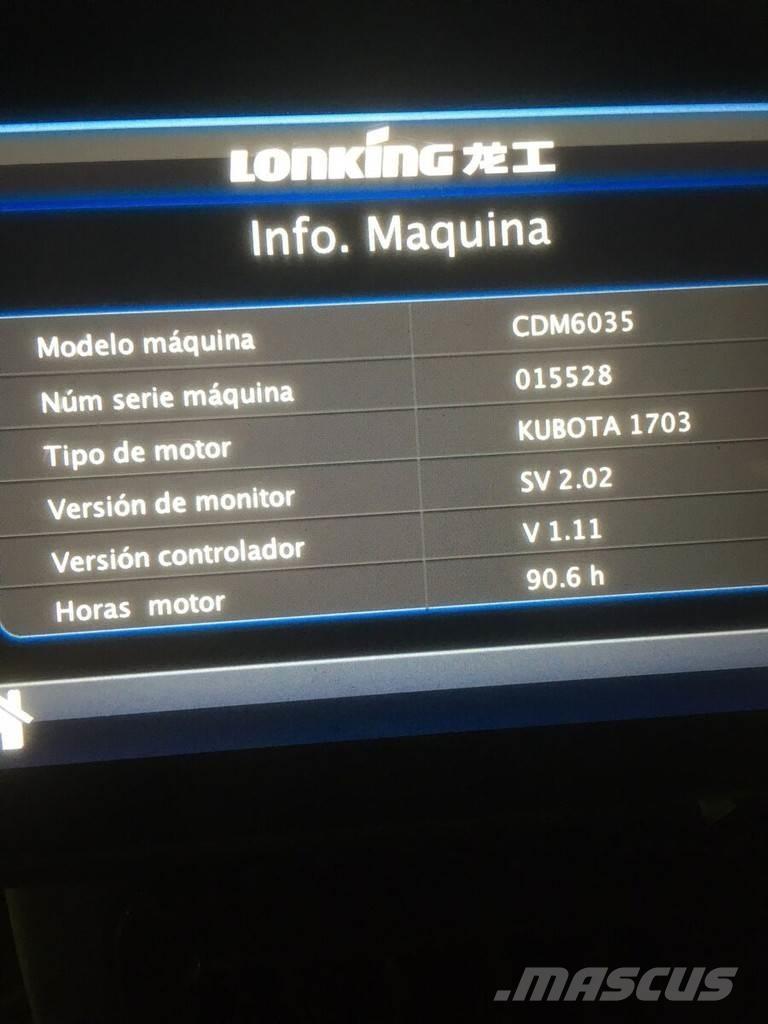 Lonking CDM6035 Minikaivukoneet < 7t
