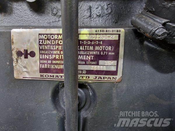 Komatsu 6D125E-2 Moottorit
