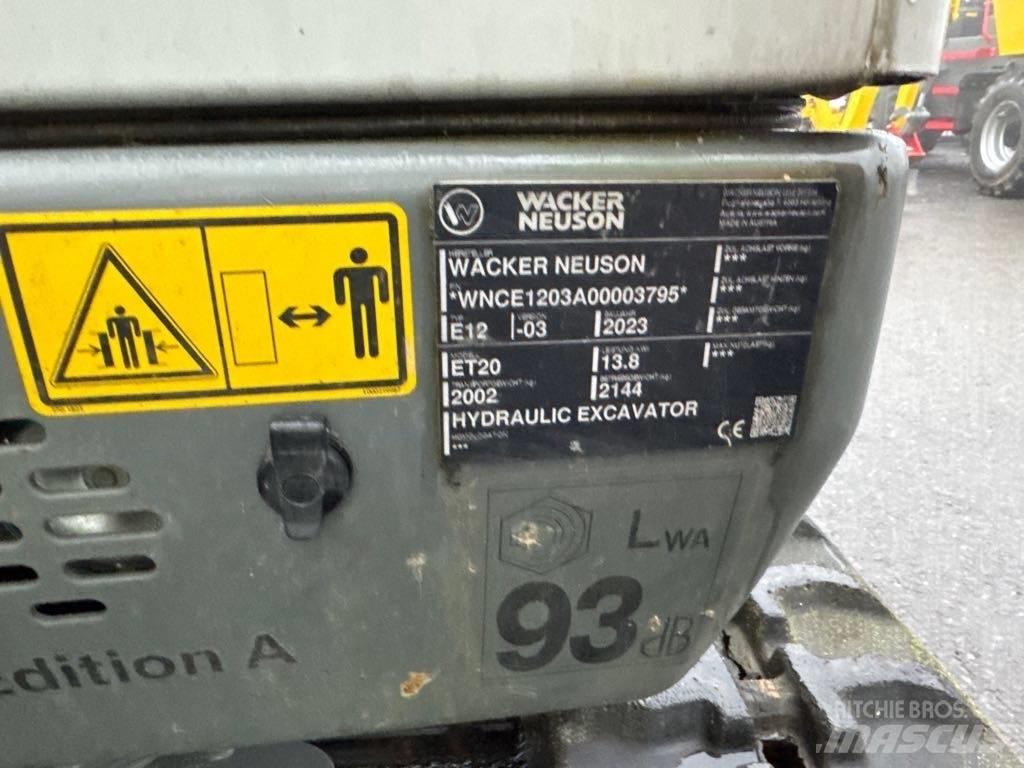 Wacker Neuson ET20 Telakaivukoneet