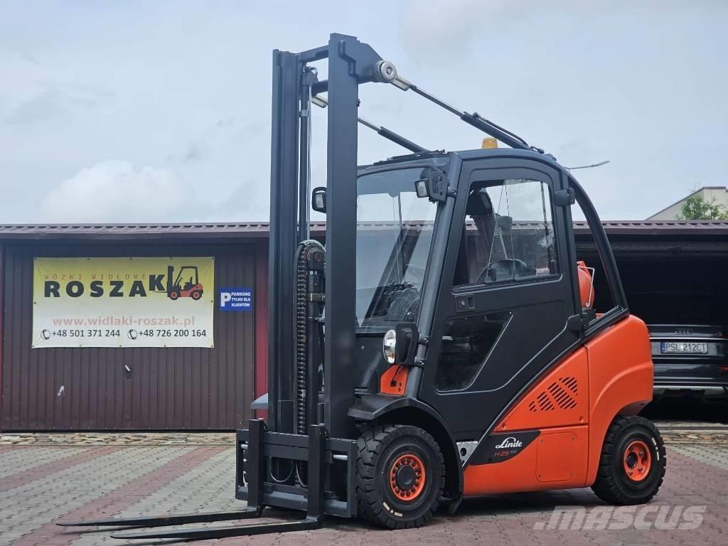 Linde H25T-02 Nestekaasutrukit