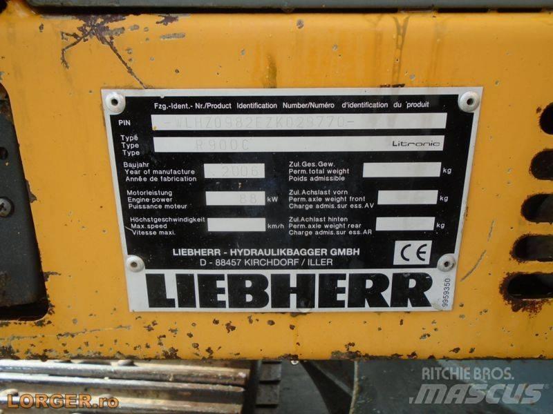 Liebherr R 900 C Telakaivukoneet