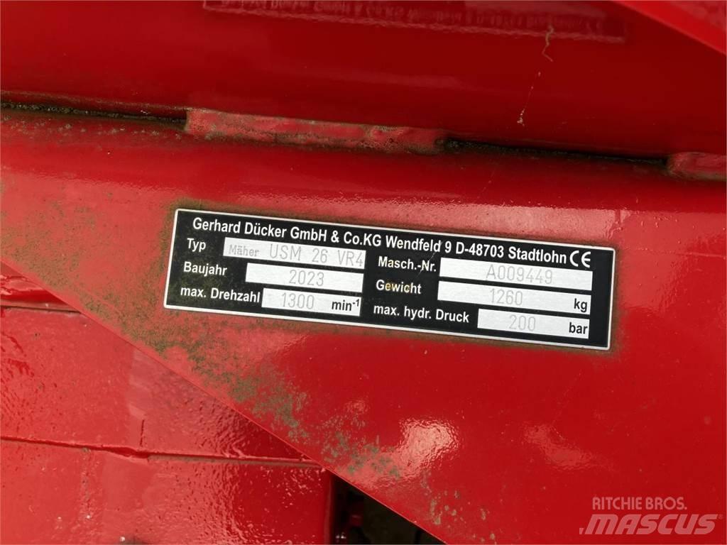 Dücker USM-26 VR4 Kesantoleikkurit ja -murskaimet