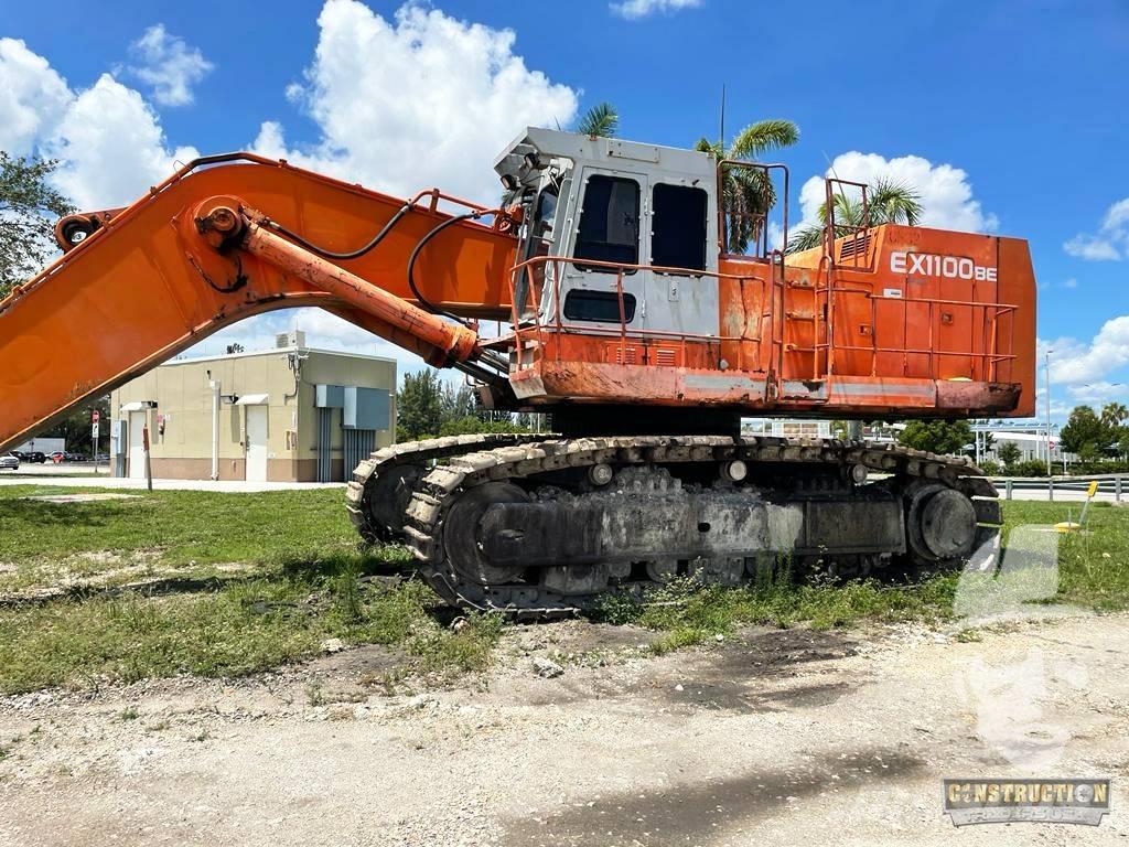 Hitachi EX 1100 BE-3 Telakaivukoneet