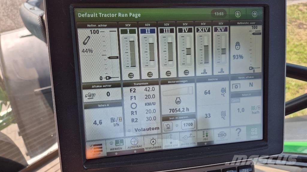 John Deere 6195 R Traktorit