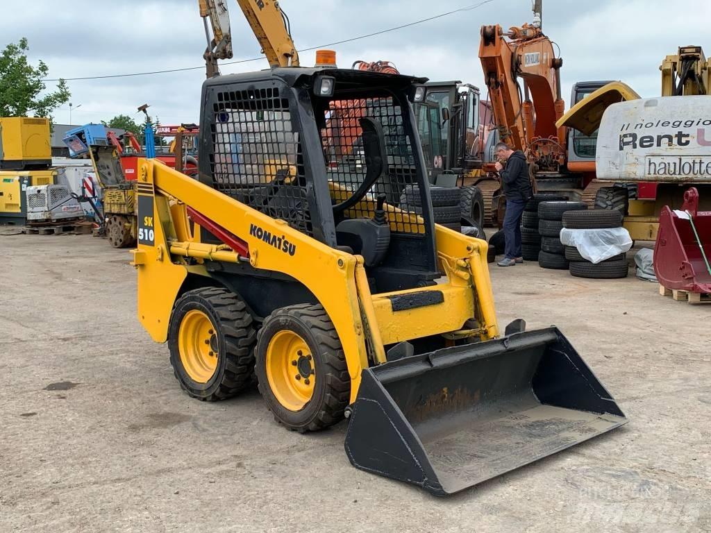 Komatsu SK 510 Liukuohjatut kuormaajat