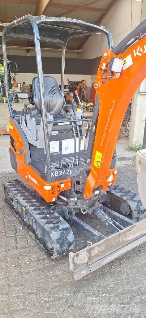Kubota KX 018-4 Minikaivukoneet < 7t