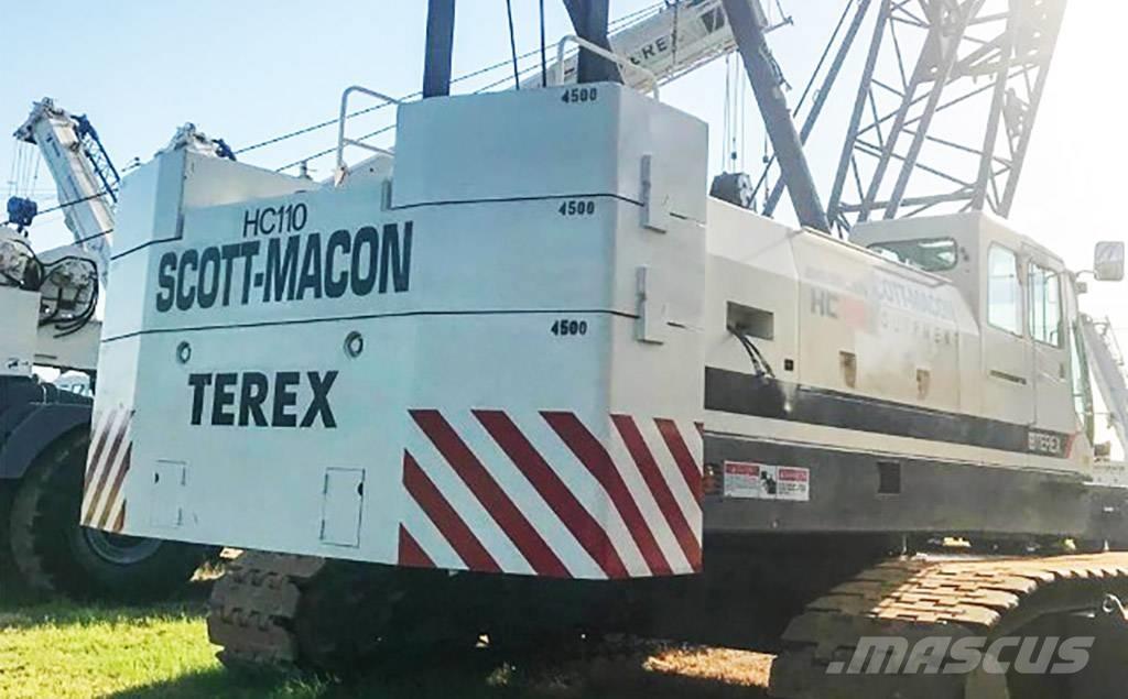 Terex HC 110 Tela-alustaiset nosturit