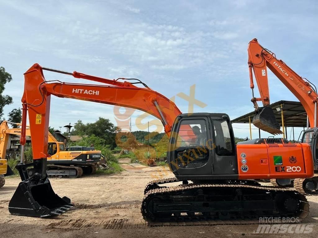 Hitachi EX 200 Telakaivukoneet
