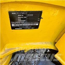 Komatsu PC 27 Telakaivukoneet
