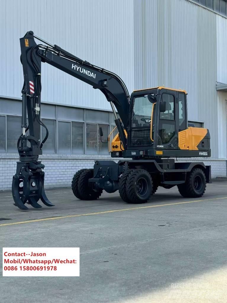 Hyundai HW80 Pyöräkaivukoneet